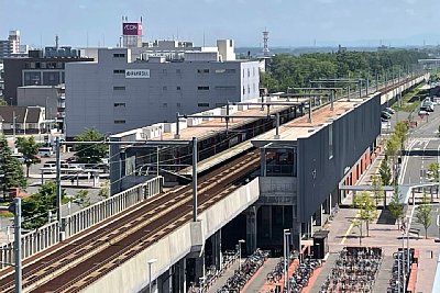 駅全景