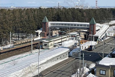 駅全景