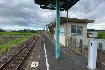 ホームは結構長い