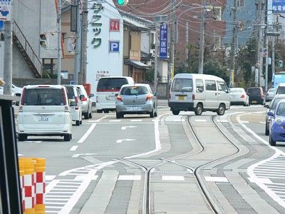 ポイントと永楽町交差点