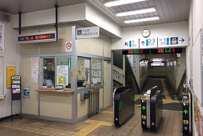 改札口