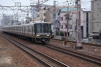 通過する快速